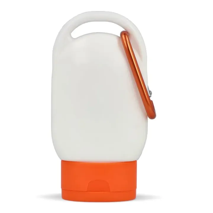 Balsam przeciwsłoneczny z karabińczykiem SPF30 z materiału z recyklingu - LT91838 (N0026)