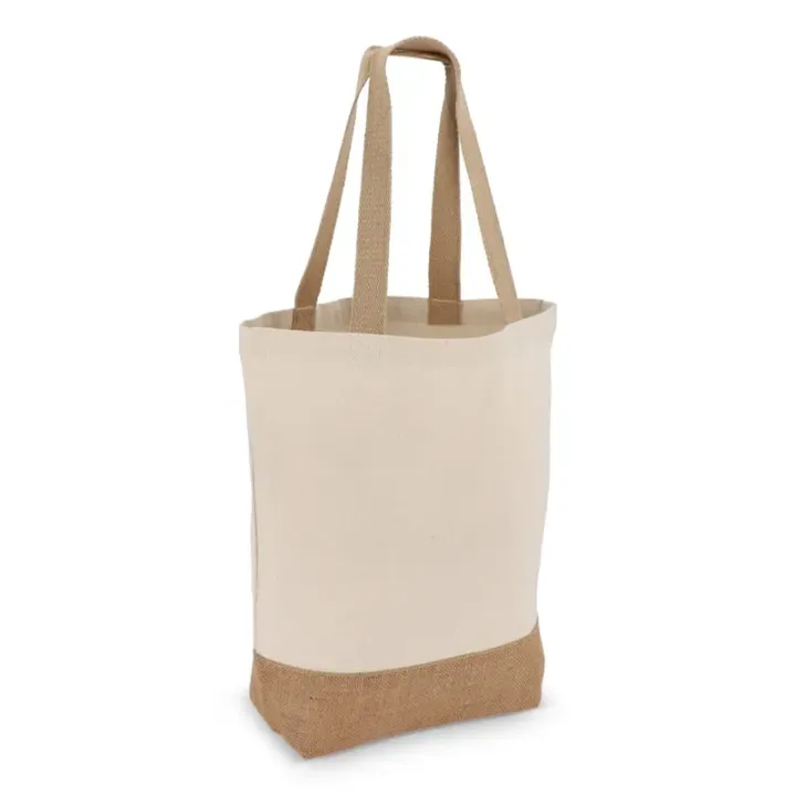 Torba bawełniano-jutowa OEKO-TEX® 41 x 13 x 41 cm 320 g/m² - LT95374 (N0054)