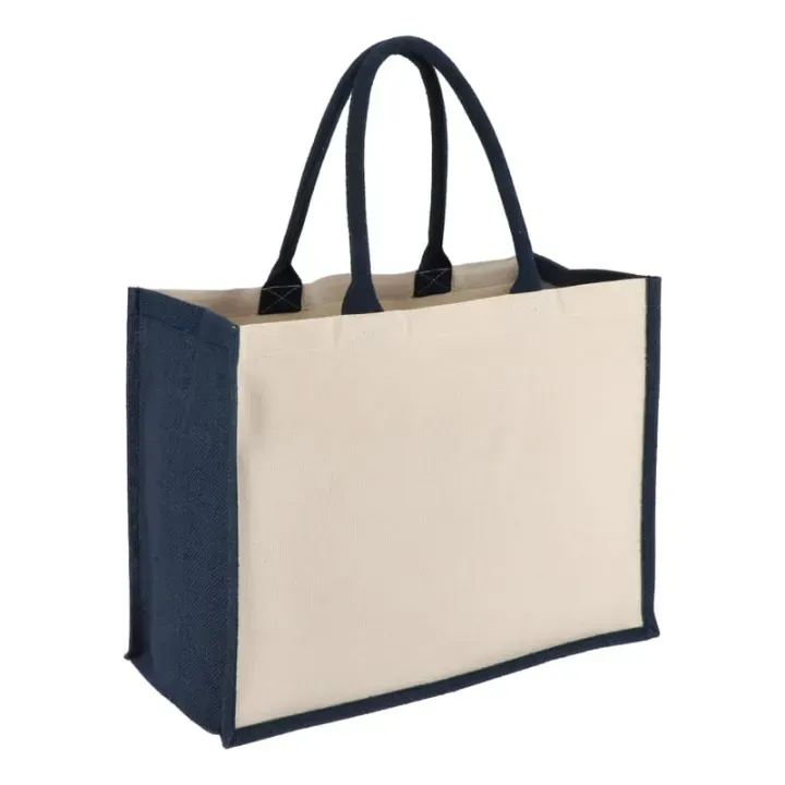Jutowo-bawełniana torba na ramię OEKO-TEX® 42,5 x 19 x 32 cm 320 g/m² - LT95373 (N0010)