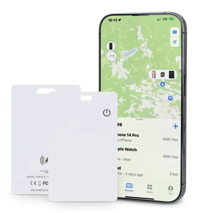 Xoopar ICE-Card Ultra-cienka karta śledząca z możliwością ładowania - LT41801 (N0001)