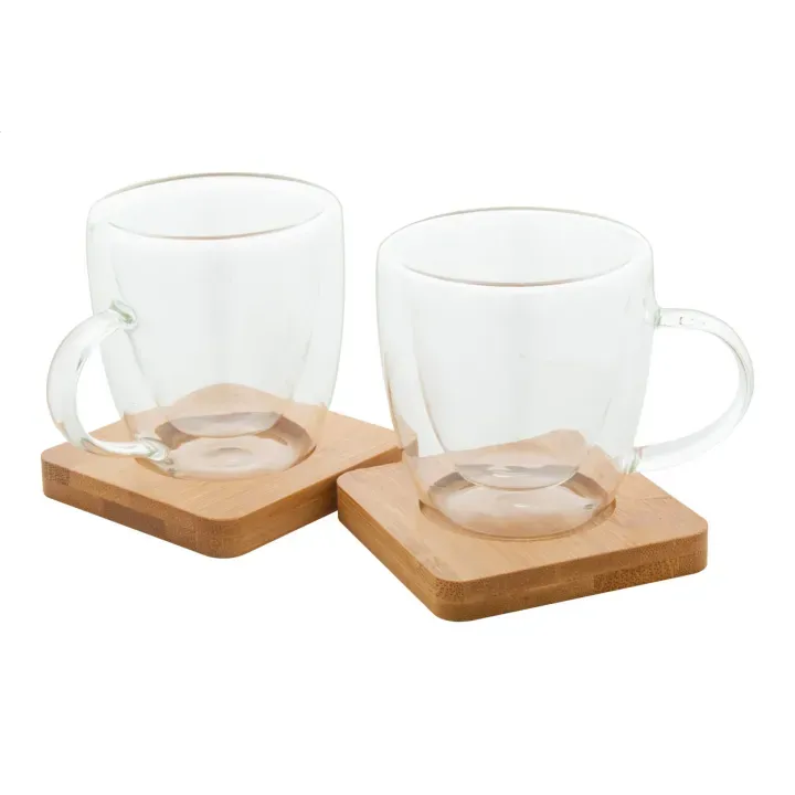 Szklany zestaw do espresso / filiżanki - AP812427 (ANDA#01T)