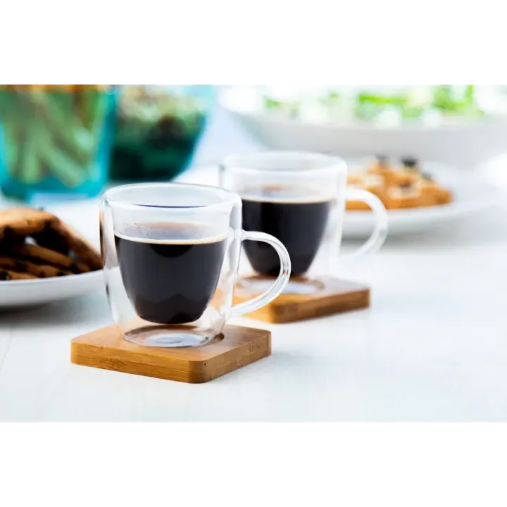 Szklany zestaw do espresso / filiżanki - AP812427 (ANDA#01T)