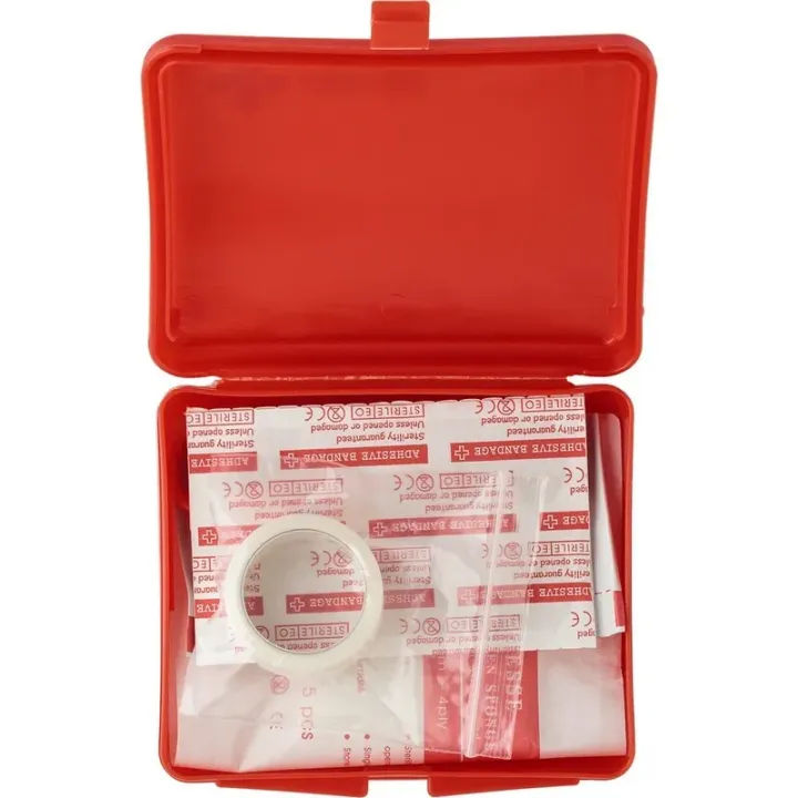 Apteczka w plastikowym opakowaniu, 10 elementów - V8556