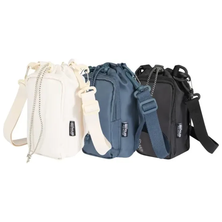Trip Aware™, torba na butelki wykonana z materiałów z recyklingu, 2 l - PC 120765