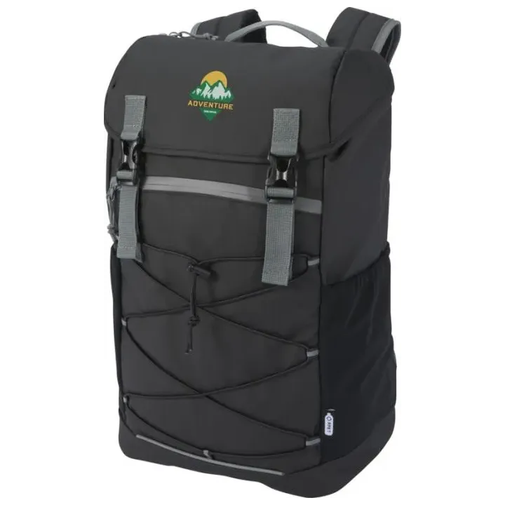 Aqua wodoodporny plecak z recyklingu z certyfikatem GRS na laptopa z ekranem 15,6 cali o pojemności 23 l - PC 13004490