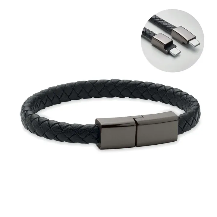 Pleciona bransoletka z USB-C - MO2646 (MOCN#03)