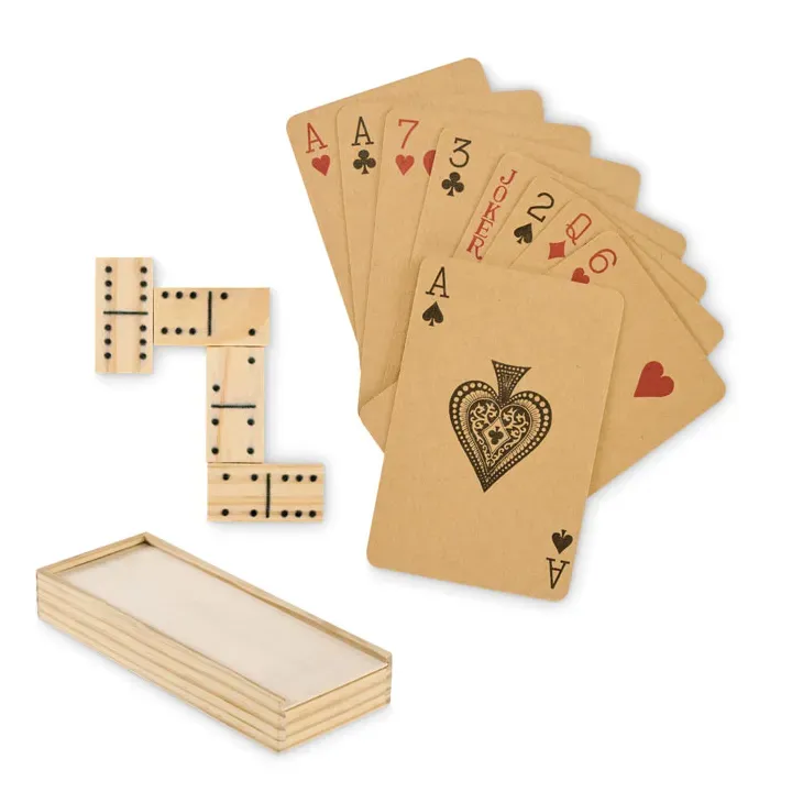 Zestaw domino i karty - MO2669 (MOCN#40)
