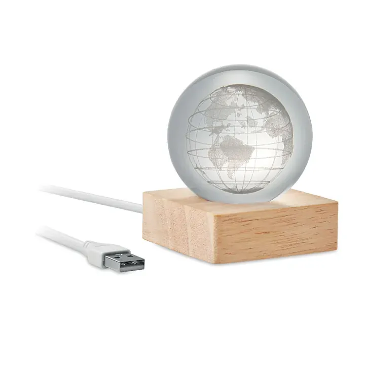 Szklana kula LED - MO2690 (MOCN#40)