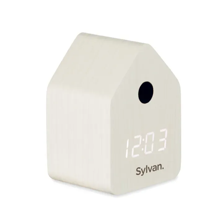 Budzik z kukułką z płyty MDF - MO2730 (MOCN#06)
