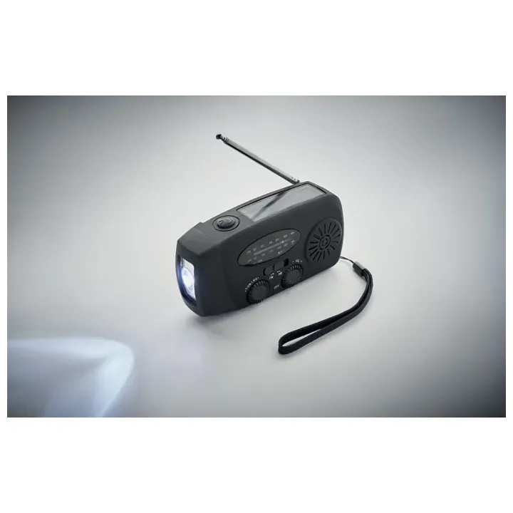 Przenośne radio z latarką LED - MO2746 (MOCN#03)