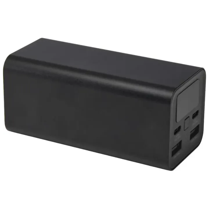 Powerbank do laptopa o pojemności 20 000 mAh i mocy 70 W z aluminium z recyklingu - PC 12444090