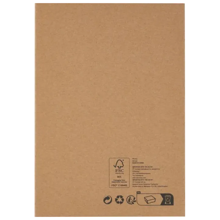 Portfolio A5 z recyklingu z certyfikatem RCS - PC 10799382