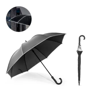 Parasol 27" z poliestru z recyklingu z odblaskiem - ST 99163