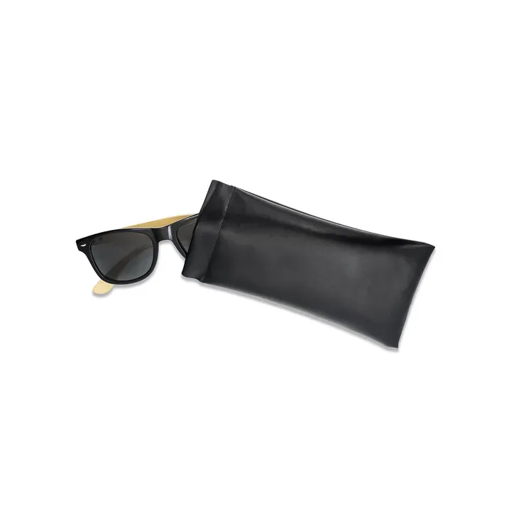 Etui na okulary Opti czarny - R08709 (gadzety reklamowe)
