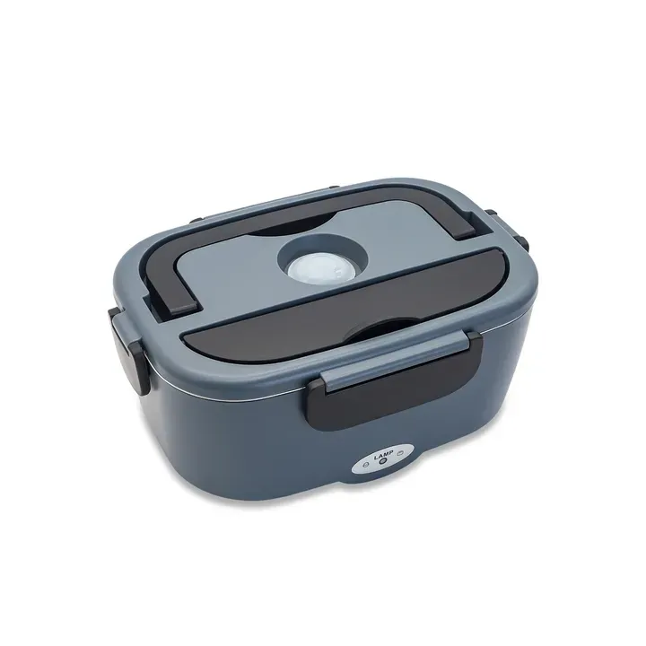 Lunch box z podgrzewaczem Heatmate szary - R08462 (gadzety reklamowe)