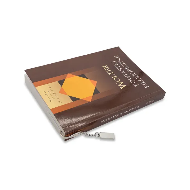 Zakładka do książki Libro srebrny - R73129 (gadzety reklamowe)