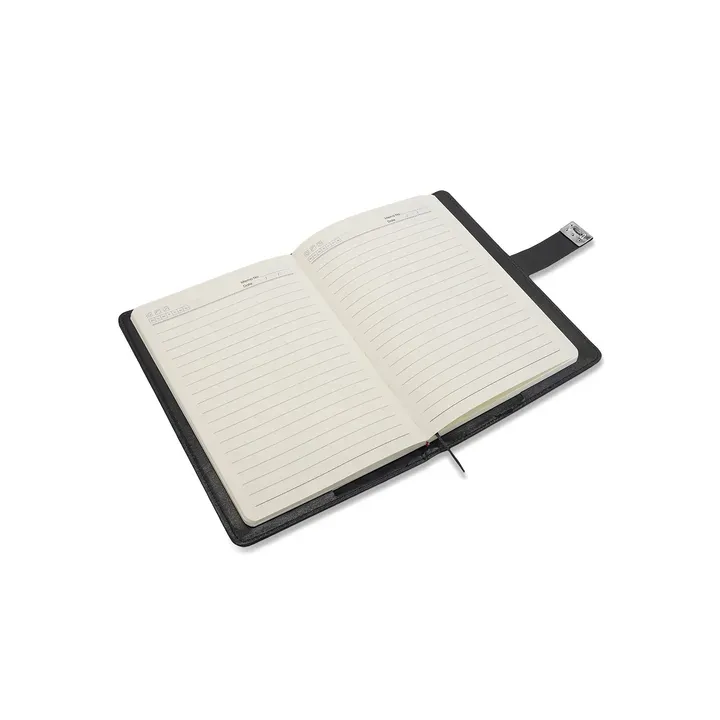 Zestaw notes z szyfrem i długopis Windsor czarny - R02336 (gadzety reklamowe)
