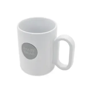 Kubek ceramiczny Pery 480 ml biały - R85307 (gadzety reklamowe)