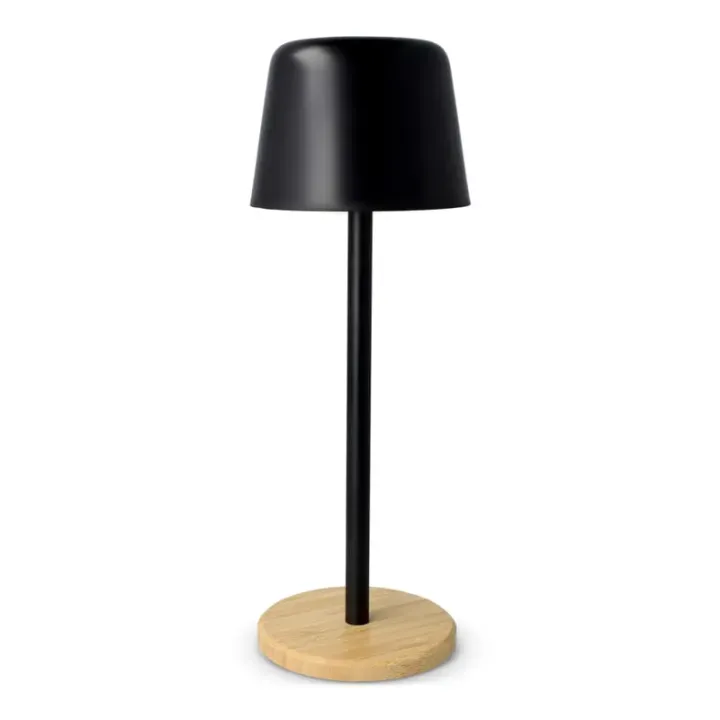 Lampa stołowa Solis z regulacją jasności i podstawą z bambusa - LT93353 (N0002)