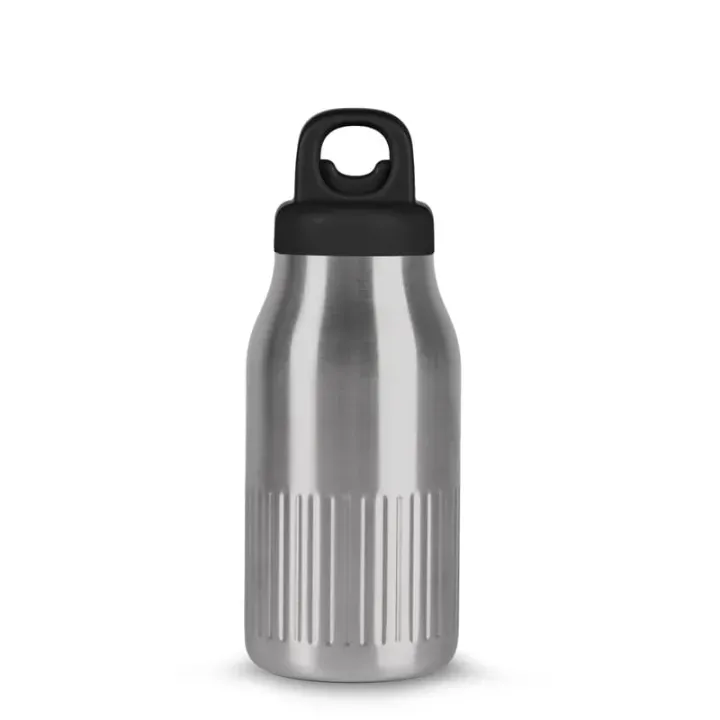 Stalowa butelka Sagaform Truls z poręcznym zatrzaskiem (z recyklingu) 500 ml - LT52135 (N0005)