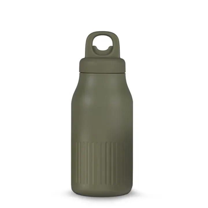 Stalowa butelka Sagaform Truls z poręcznym zatrzaskiem (z recyklingu) 500 ml - LT52135 (N0049)