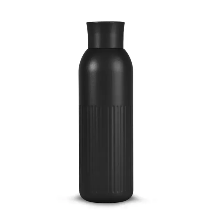 Sagaform Tekla Push stalowa butelka z zakrętką (z recyklingu) 500 ml - LT52134 (N0002)
