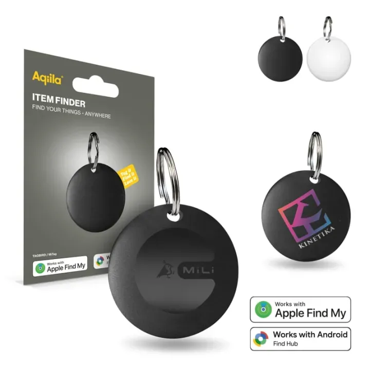Wodoodporny lokalizator Aqiila Tagbird z brelokiem do kluczy - LT45201 (gadzety reklamowe)