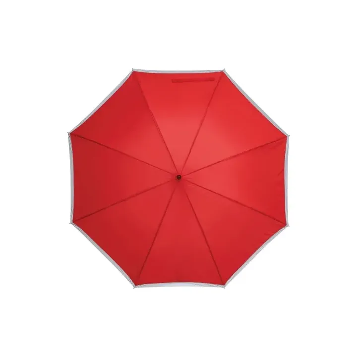 Automatyczny parasol RPET z paskiem odbijającym światło - 56-0103520