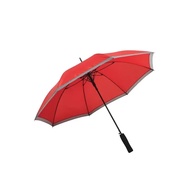 Automatyczny parasol RPET z paskiem odbijającym światło - 56-0103520