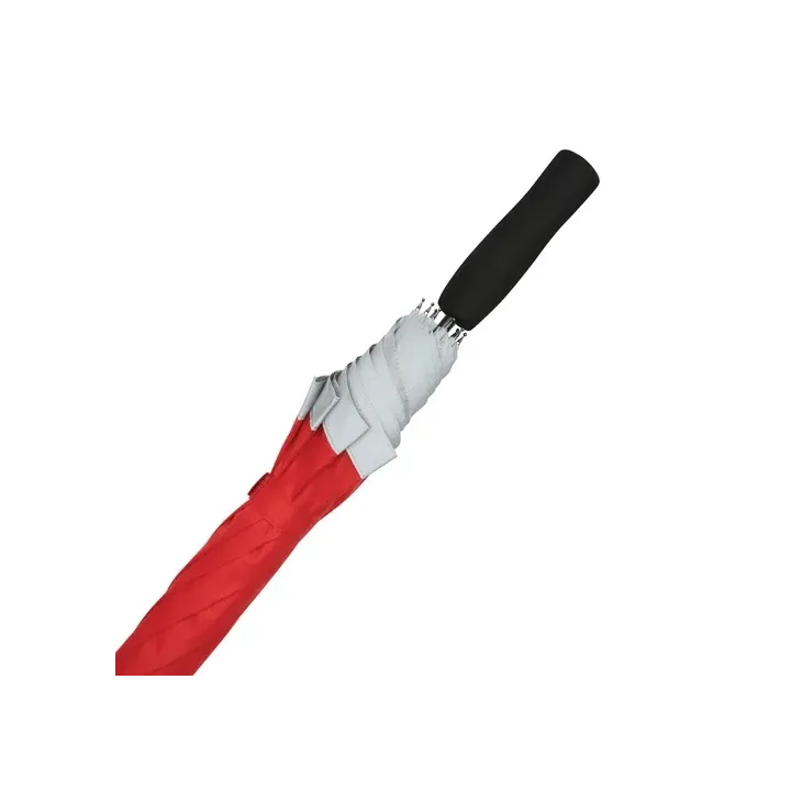 Automatyczny parasol RPET z paskiem odbijającym światło - 56-0103520