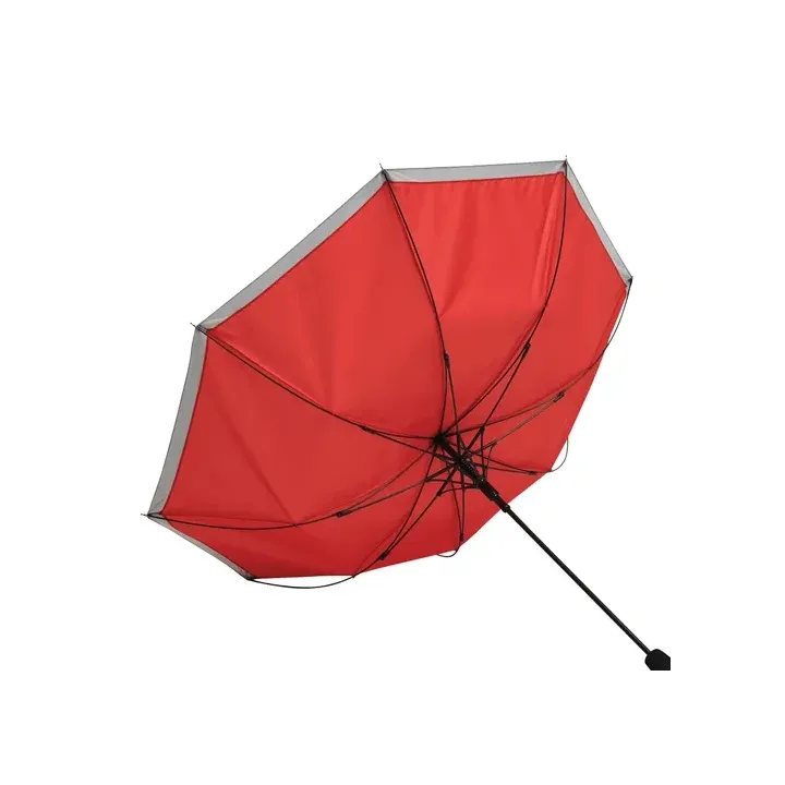 Automatyczny parasol RPET z paskiem odbijającym światło - 56-0103520