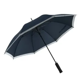 Automatyczny parasol RPET z paskiem odbijającym światło - 56-0103520