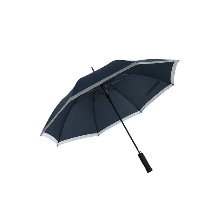 Automatyczny parasol RPET z paskiem odbijającym światło - 56-0103520