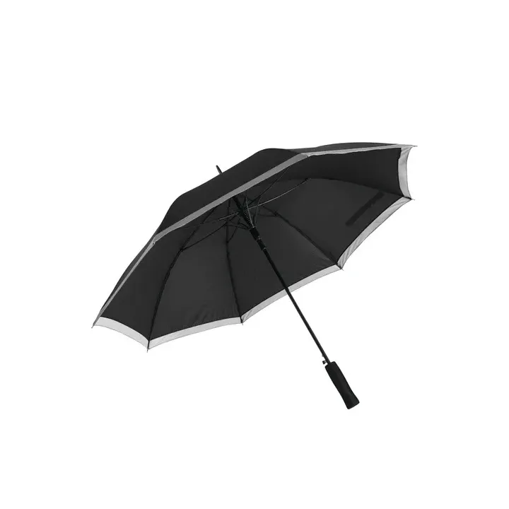 Automatyczny parasol RPET z paskiem odbijającym światło - 56-0103520