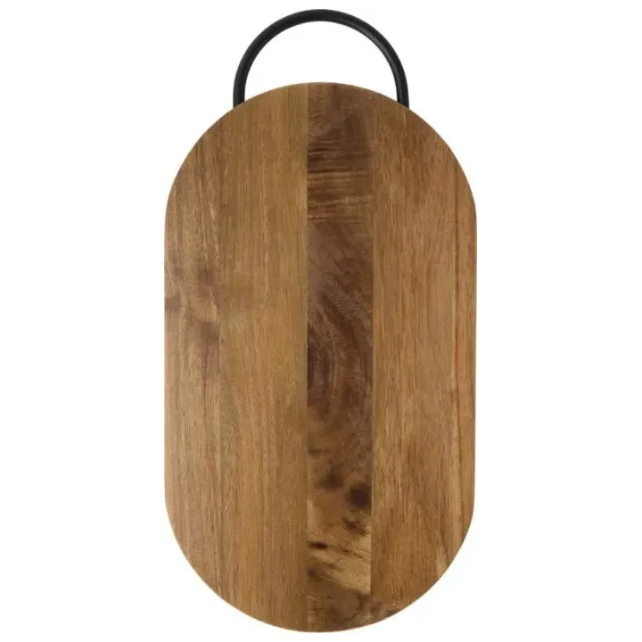 Deska do krojenia z drewna akacjowego z uchwytem - PC 12639271