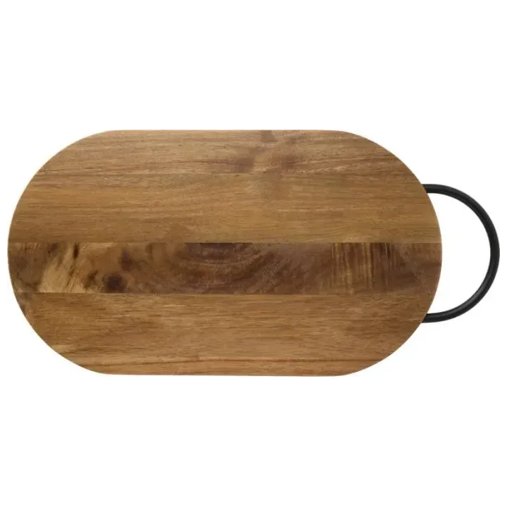 Deska do krojenia z drewna akacjowego z uchwytem - PC 12639271