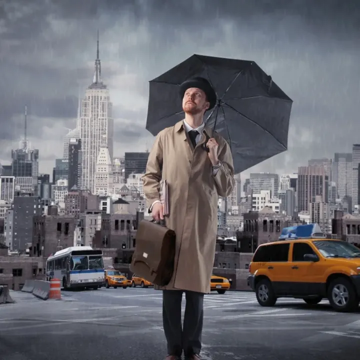 PARASOL AUTOMATYCZNY Ø106 CM - 4744703