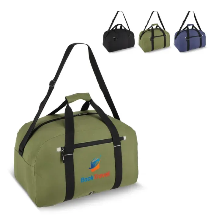 Torba sportowo-podróżna R-PET 600D Nevada 53 x 27 x 30 cm 35 l - LT95365 (gadzety reklamowe)