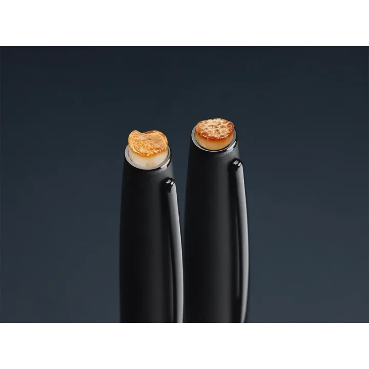 Zestaw piór z Bursztynem Mlecznym - JA 2213036