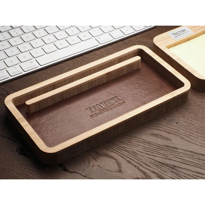 Drewniany organizer na biurko - JA 1852292