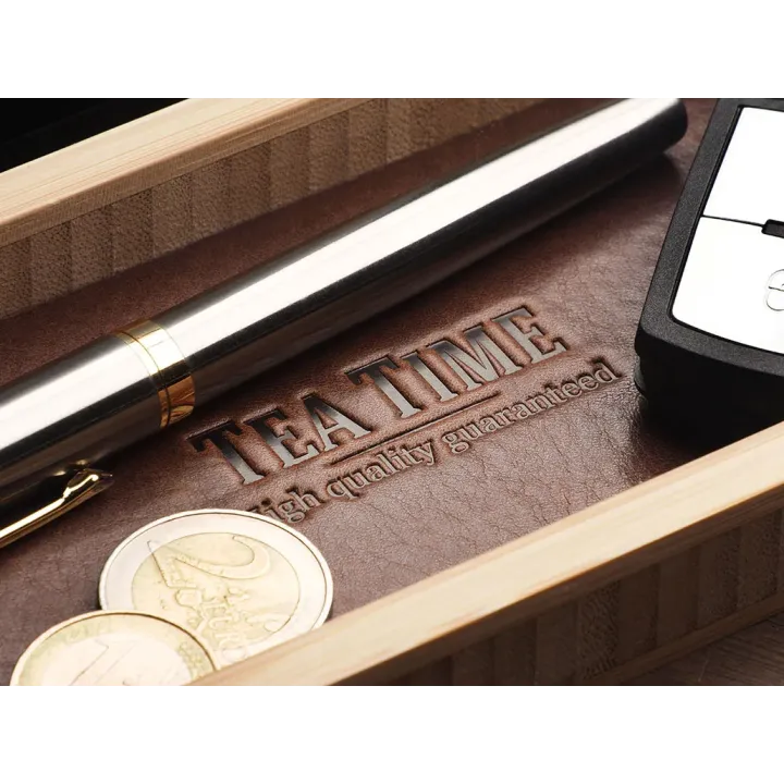 Drewniany organizer na biurko - JA 1852292