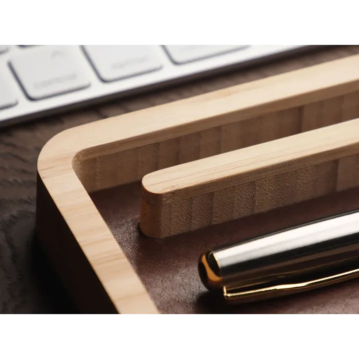 Drewniany organizer na biurko - JA 1852292