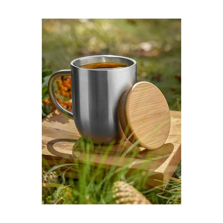 Maloy Steel Mug 350 ml Silver - R08481