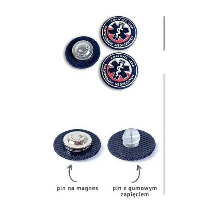 PRZYPINKI Z TWARDEJ ŻYWICY W INDYWIDUALNYM KSZTAŁCIE