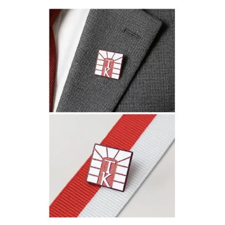 Przypinka metalowa nadruk UV jednostronny