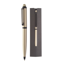 Aluminiowy długopis z końcówką do ekranów dotykowych  - AP805983