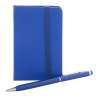 Zestaw notatnik 80 kartkowy i aluminiowy długopis -  AP741853