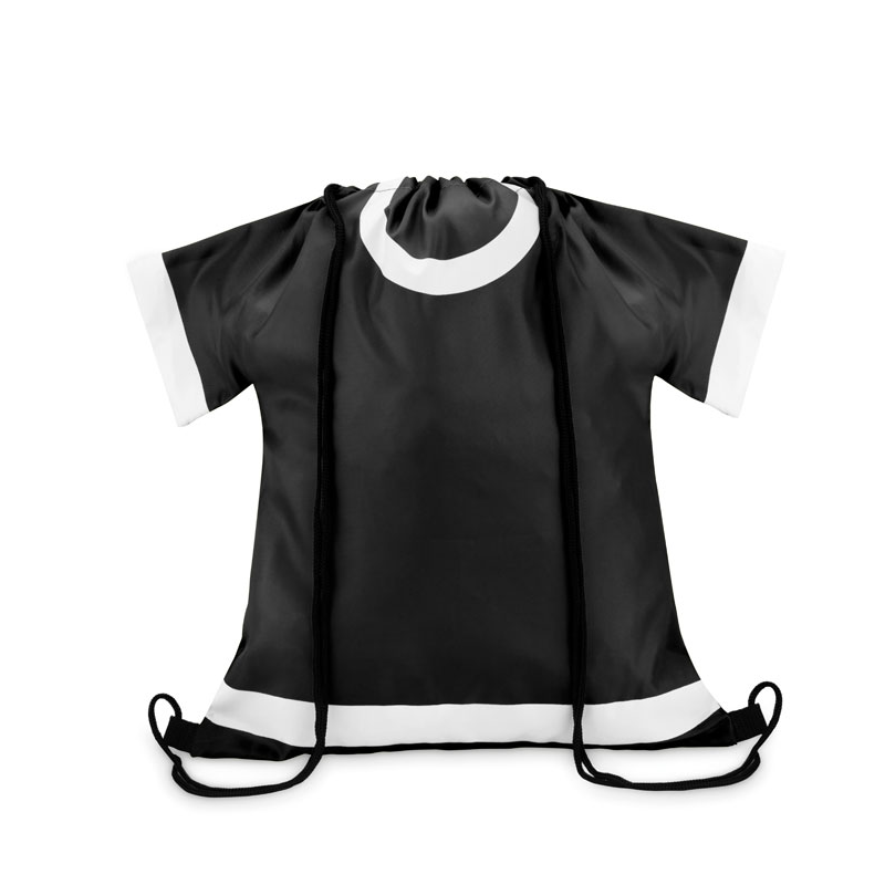 Worek ze sznurkiem w kształcie T-shirt, z poliestru 210D - MO9551
