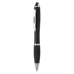 Długopis plastikowy podświetlany z końcówką do ekranów - AP781992
