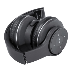 Składane, plastikowe słuchawki bluetooth z wbudowanym akumulatorem - AP721290